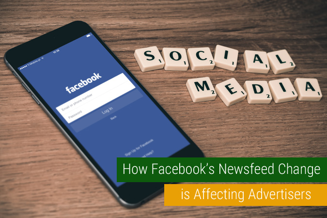Facebook newsfeed affect on advertisers