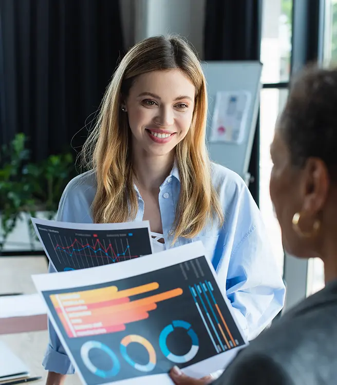 Easy to understand marketing report