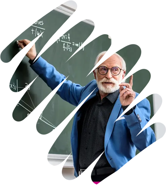 A man defining a digital strategy