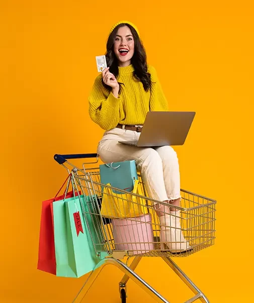 Online marketing shopper