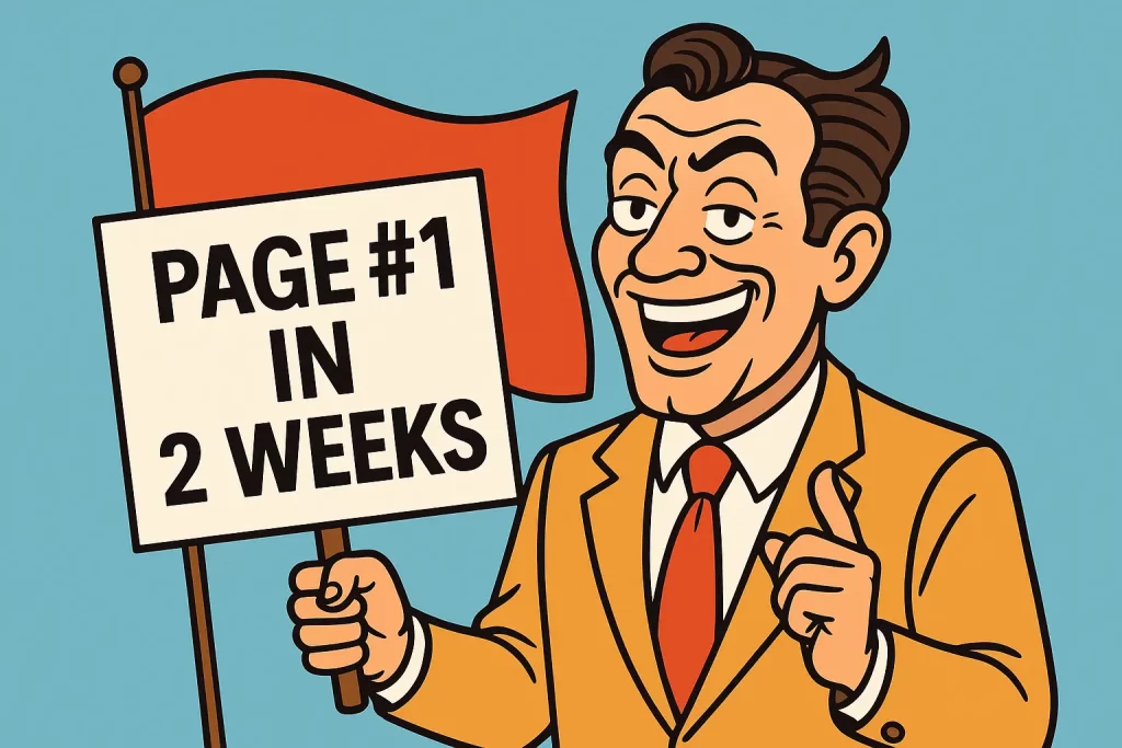 SEO agency red flags to avoid