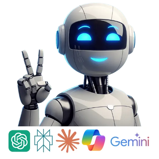 AI SEO chatbot saying hi